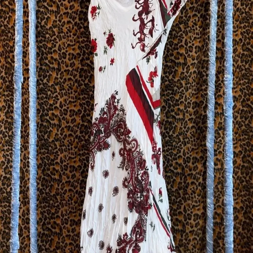 Vintage 90s y2k italian silk dress